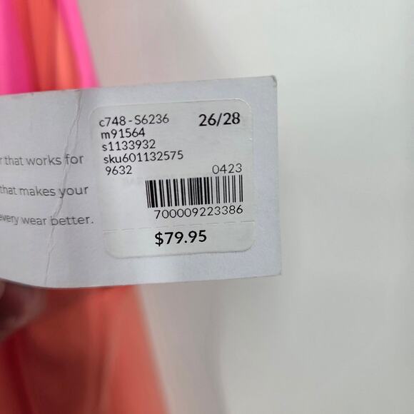 Lane Bryant Recycled LIVI Soft Wrap Dress Size 26/28 Pickleball Tennis Golf NEW - Picture 5 of 9